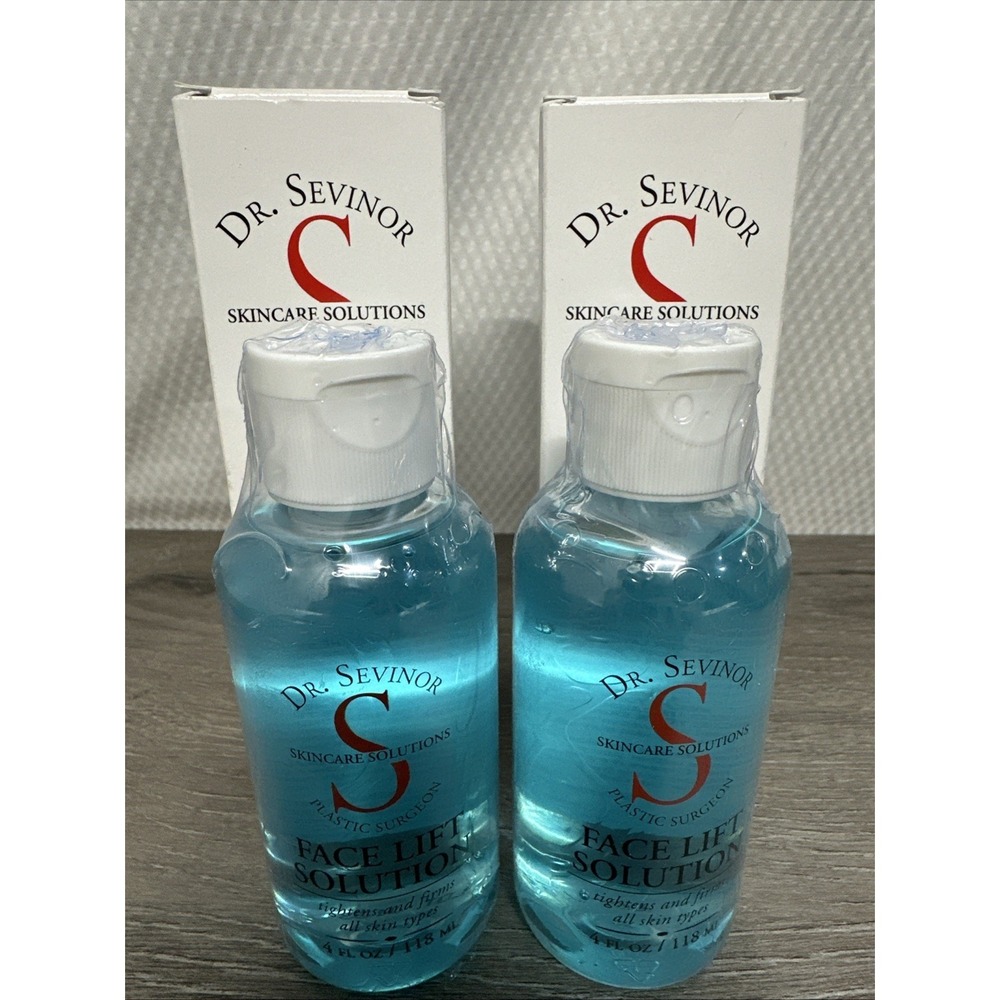 Dr Sevinor Face Lift Solution Unisex 4oz 2pk Blue New Tightening Firming Peel - Picture 7 of 8